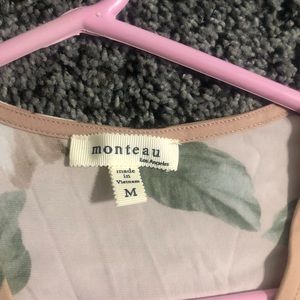 Monteau floral dress size m